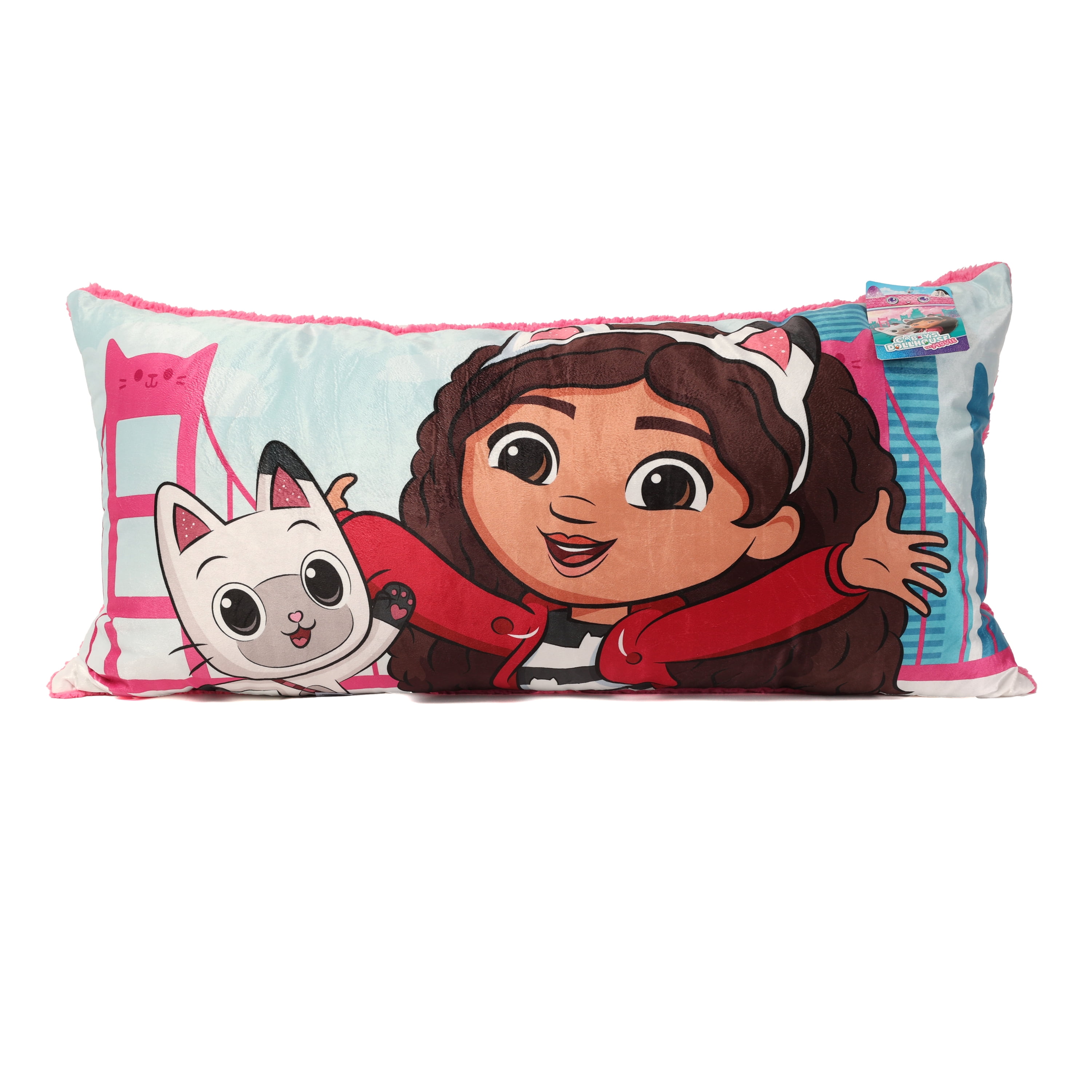 Oreiller de corps Gabby's Dollhouse 18po x 36po COUSSIN DE CORPS GABBYS DOLLHOUSE