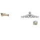thumbnail image 1 of Sofá Cama De Madera En Miniatura Y Decoración De Pared De Metal Con Placa Floral Para Casa De Muñecas, Salón, Patio, Interior, Exterior, Porche, Valla., 1 of 8