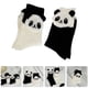 thumbnail image 4 of 2 pares de calcetines cálidos de panda, calcetines de media pantorrilla, calcetines casuales novedosos, calcetines de invierno, 4 of 5