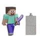 thumbnail image 1 of Figura de Accion Mattel Minecraft Steve 3.25 pulgadas, 1 of 5