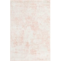 Rugs.com Aurora Collection Rug – 3' x 5' Carnation Pink Low Rug Perfect For Entryways, Kitchens, Breakfast Nooks, Accent Pieces