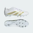 thumbnail image 2 of Adi-das Predator League HG/AG IF6381 White / Gold / Beige Soccer Spikes, 2 of 6