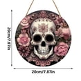 thumbnail image 4 of Skeleton Logo Decoration Halloween Decoration Home Door Window Party Decoration Festive Atmosphere, 4 of 8