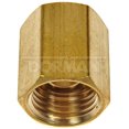 thumbnail image 3 of Dorman Coupler Fitting 490-332 AutoGrade; 5/16 Inch Inverted Flare; Straight; Without O-Ring; Brass; Set Of 5; Boxed, 3 of 4