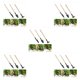 thumbnail image 2 of Inteprter Home Gardening Tool Set Home-grown Excavation Handle Transplanting Seedlings Combination Plant Rake Garden Wood Tools No.1 5Conjunto, 2 of 6