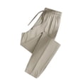 thumbnail image 1 of Pantalones deportivos casuales largos con cintura elástica y estampado floral para mujer, 1 of 4
