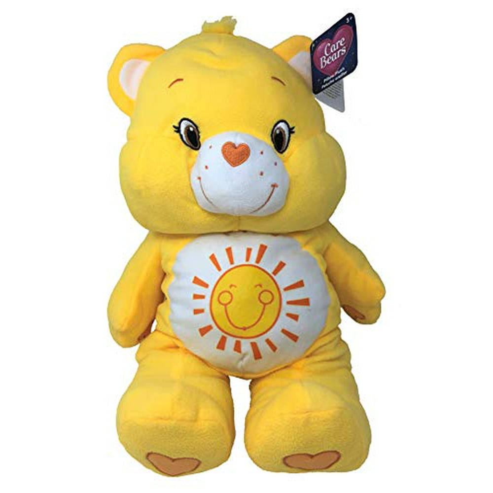 Care Bears 24" Pillow Plush Stuffed Animal, Funshine Bear (Yellow