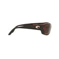 thumbnail image 3 of Costa Del Mar Fisch Polarized Copper 580P Rectangular Men's Sunglasses FS 10GF OCP, 3 of 4