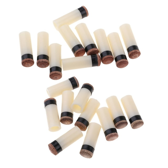 Accesorio de Billar de Billar de 20 Piezas - Puntas de Repuesto de Punta de Taco de Billar 11/13 Mm Zulema Puntas de señal de piscina