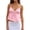Pink, variant on Peplum Camisole Tops for Women Summer Spaghetti Strap V Neck Bow Front Cropped Flowy Y2k Going out Tank Tops