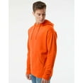 thumbnail image 2 of Independent Trading SS4500 Midweight Hooded Pullover Sweatshirt-Orange-MD, 2 of 5