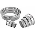 thumbnail image 3 of Fluted Round Cookie Biscuit Cutter Set 12 Scalloped Circle Pastry Donut Doughnut Cutter Set Serrated Round Cookie Cutters Circle Baking Metal Ring Mol, 3 of 4