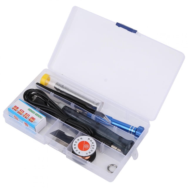 Juego de plancha eléctrica, kit de pistola para soldar, minipluma de pistola para soldar, herramienta de soldadura de temperatura ajustable, eficiencia maximizada