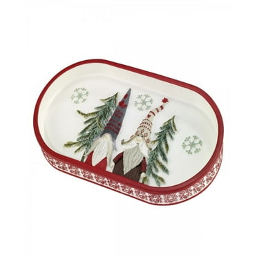 Avanti Linens Christmas Gnomes Tray
