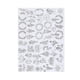 thumbnail image 5 of Estabilizador soluble en agua Bordado Papel soluble Manualidades Papel de autotransferencia para Estilo A, 5 of 9