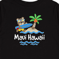 thumbnail image 4 of Inktastic Maui Hawaii Cute Vacation Boys or Girls Long Sleeve Toddler T-Shirt, 4 of 5