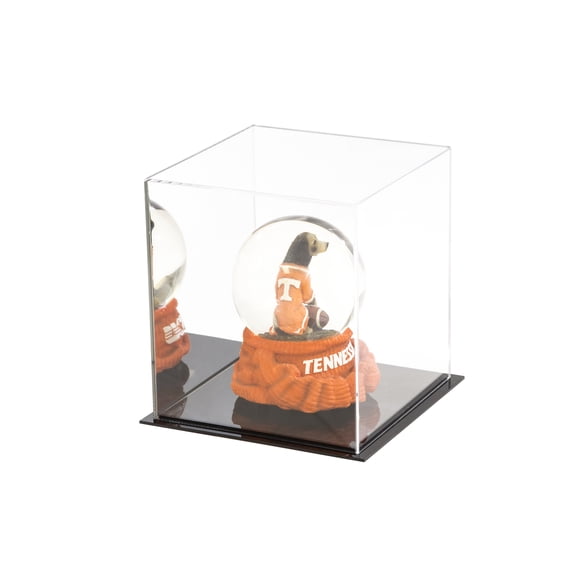 Acrylic Display Case with Mirror - Small Rectangle Box 7.625" x 7.625" x 8.5" (A015-MDS)