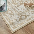 thumbnail image 4 of Rugking Doormat 2x3 Washable Persian Rug Indoor Entryway Vintage Rug Taupe Area Rug Foldable Non Slip Low Pile Mat for Bathroom Kitchen Bedroom, 4 of 6