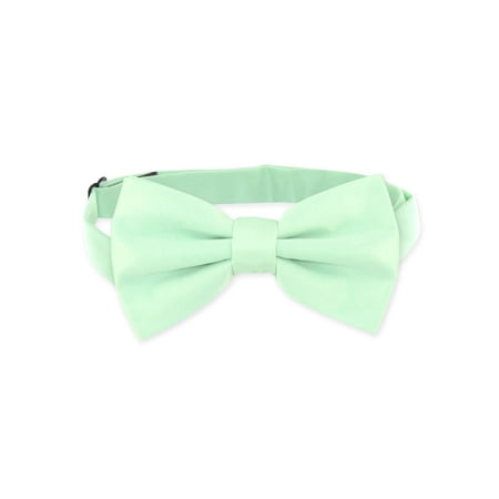 Vesuvio Napoli Men's Olive Green Striped Vest & Bow Tie Set - 3 Piece, Adjustable Sizes