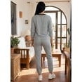 thumbnail image 3 of Conjunto 2 Piezas Estilo Deportivo Urbano, Sudadera y Pants Cómodos para Mujer, 3 of 5