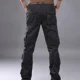 thumbnail image 5 of Pantalones cargo de senderismo de algodón para exteriores para hombres, pantalones estéticos, baratos, de lujo, nuevos, para hombre, ropa técnica más barata, diseñador emo, sueltos, 5 of 5