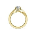 thumbnail image 3 of 2.00 Ct Round Cut Moissanite Wonderful Solitaire Engagement Ring for Women Solid 18K Yellow Gold Size 5 by Diamond-Capitals, 3 of 8