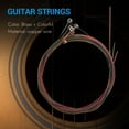 thumbnail image 3 of 2 Sets of 6 Guitar Strings Replacement Steel String for Acoustic Guitar Guitar Changing Tool, 3 of 8