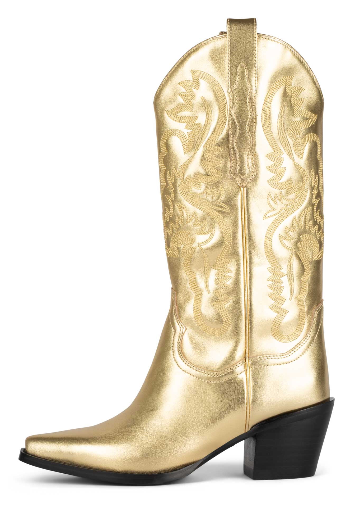 Jeffrey campbell gold boots hotsell