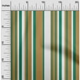 thumbnail image 2 of oneOone Polyester Spandex Orange Fabric Stripes Craft Projects Decor Fabric Printed By The Yard 56 Inch Wide-YO, 2 of 4