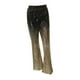thumbnail image 2 of Pantalones acampanados para mujer con efecto danza, pierna ancha y degradado con purpurina L, 2 of 8