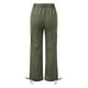 thumbnail image 4 of WILLBEST Pantalones Casuales para Mujer, Pierna Ancha, Alta Elasticidad, Pierna Recta, Traje Cómodo, Ropa Informal para el Día a Día. Grande, 4 of 4
