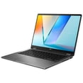 thumbnail image 4 of Asus Vivobook 14 Flip TP3407 TP3407SA-ES54T 14" Touchscreen Convertible Copilot+ PC 2 in 1 Notebook, WUXGA, Intel Core Ultra 5 226V, Intel Evo Platform, 16 GB, 512 GB SSD, Matte Gray, 4 of 10