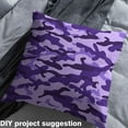 thumbnail image 2 of Castle Fairy Purple Camouflage Fabric by the Yard 3 Yard,Fabric for Sewing,Abstract Geometric Room Decor Fabric by the Yard,Breathable Camo Home Decor, 2 of 6