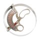 thumbnail image 2 of Hat Regla Tipo de calibrador Anillo de calibración Compass Ligero Conveniente Escala Conveniente Herramienta de medición de acero inoxidable para sombrero de tapa S, 2 of 8