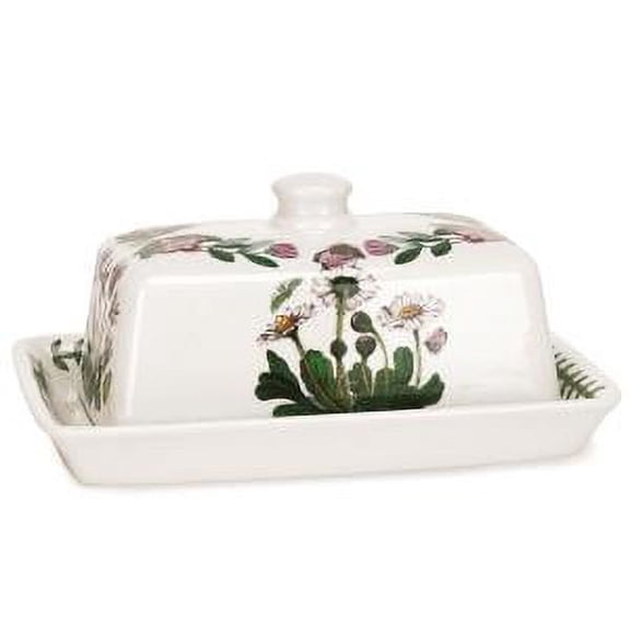 Portmeirion Botanic Garden Covered Butter Dish