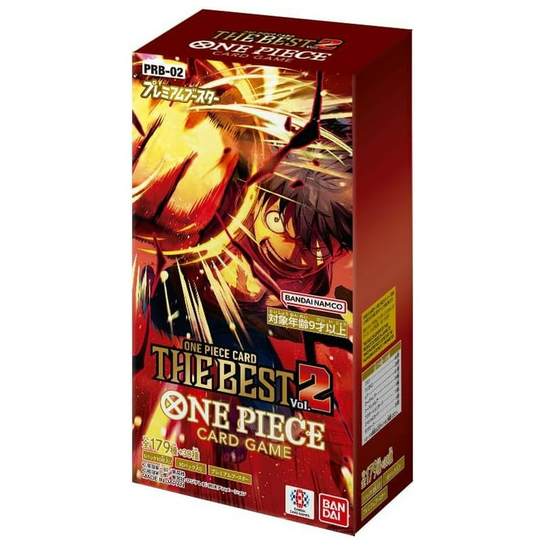 BANDAI ONE Piece Card Game The Best Vol.2 (PRB-02) Booster