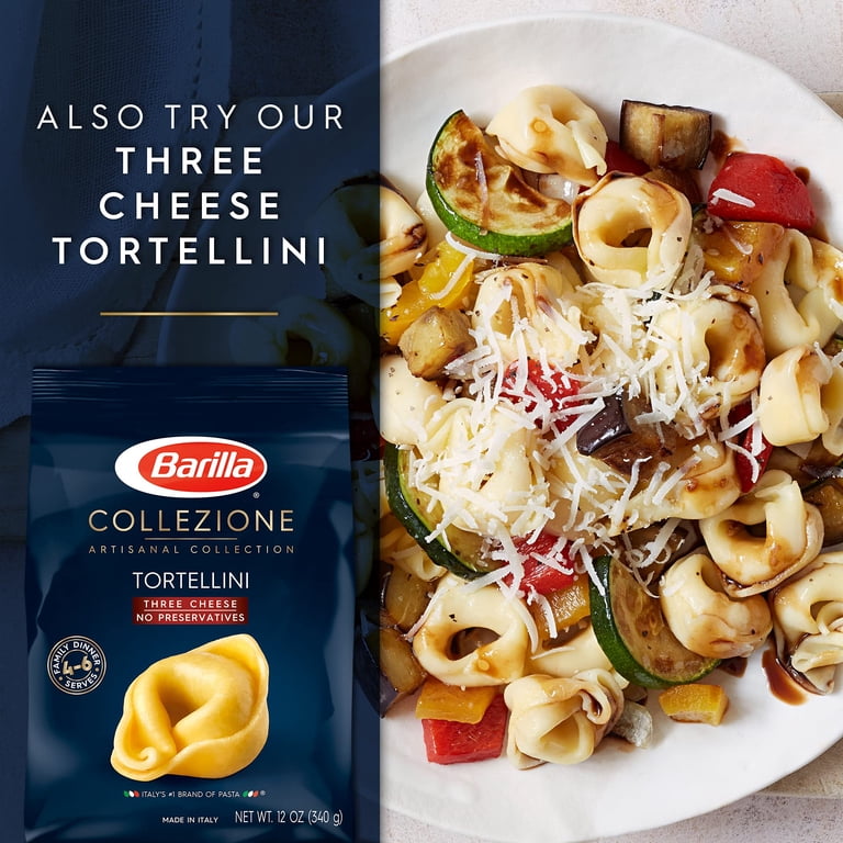 Barilla Collezione Cheese & Spinach Tortellini Pasta 12 Oz (Pack