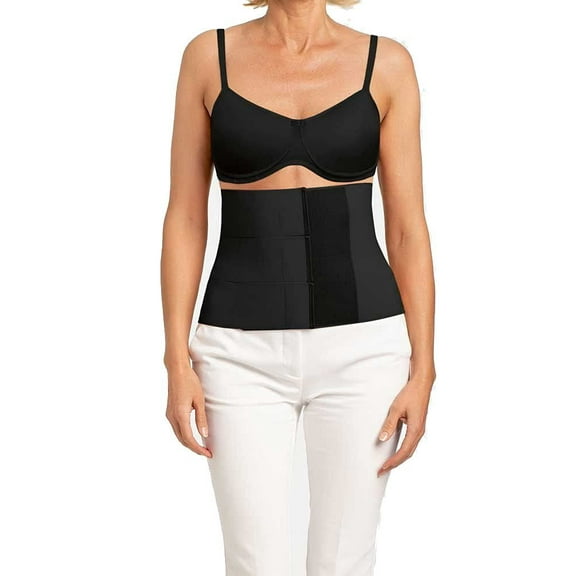 Amoena Womens CuraScar Post Surgery Compression Belly Bandage, tissue support, scar treatment Grey size S-M