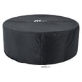 thumbnail image 3 of MSpa Round Inflatable 4-6 Person Bubble Spa w/ Energy Efficient Cover, Mono, 3 of 12