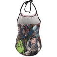 thumbnail image 2 of The Real Ghostbusters Children's One-piece Swimwear Halterneck Swimsuit Summer Beach Girl's Bathing Suits Breathable Beachwear, 2 of 7