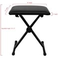 thumbnail image 3 of Adjustable X Style Piano Keyboard Heavy Duty Premium Stand/Padded Keyboard Bench (Padded Bench), 3 of 3