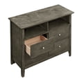 thumbnail image 5 of Glory Furniture Hammond 4 Drawer TV Stand in Gray, 5 of 8