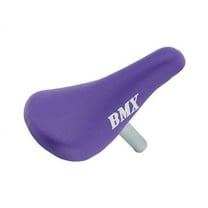 12" Saddle W/Post Bmx Purple. Bike seat, bicycle seat, Bike part, bicycle part, seat for bike