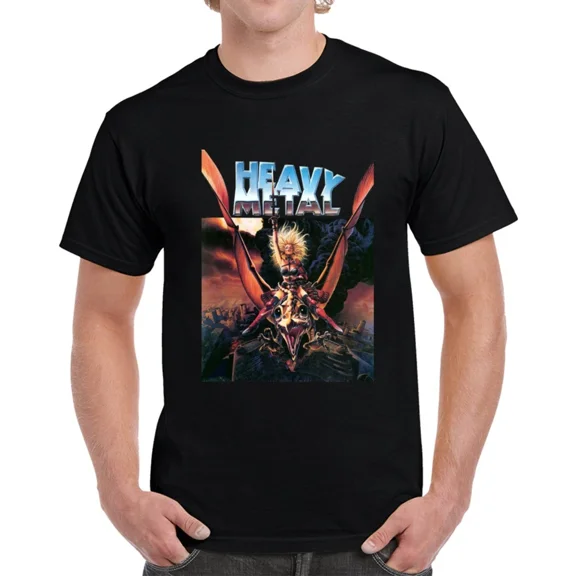 VINTAGE New Heavy Metal Movie Classic Retro T Shirt