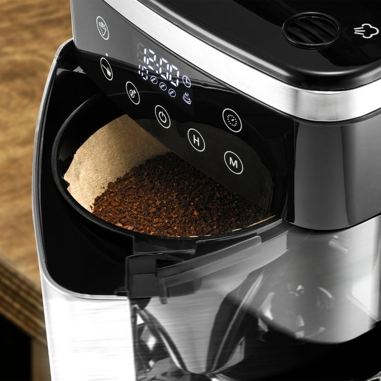 Melitta Aroma Fresh Plus 10-Cup Coffee Maker with Coffee Grinder