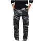thumbnail image 2 of Pantalones largos para hombre, bolsillos laterales, pies pequeños, ajustados, largos, para hombre, 2 of 5