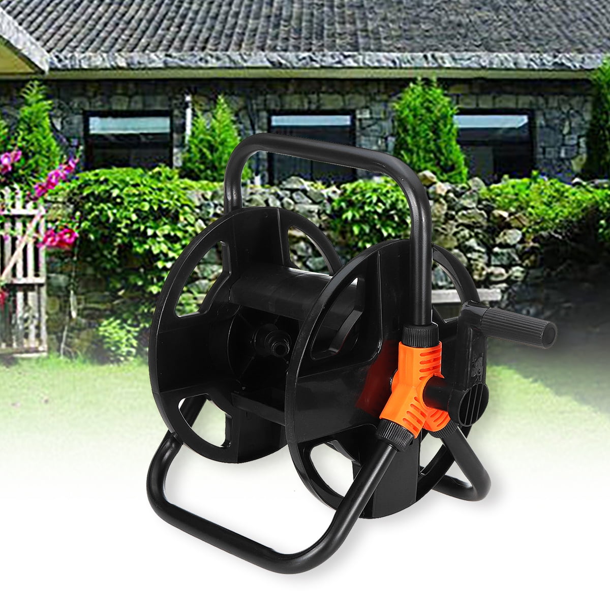 Portable Home Only Garden Hose Reel Organizer Water Without Hose Pipe