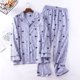 thumbnail image 1 of Trajes de casa para hombre, pantalones de manga larga, trajes para otoño e invierno, Pijamas de franela con diseño de cuadros para hombre, 1 of 4
