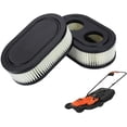 thumbnail image 3 of 4 Pcs Filtre à Air pour Tondeuse Compatible avec Moteur 798452 593260, 3 of 5