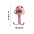 thumbnail image 3 of BAOPAI Portable Stroller Fan With Bluetooth 4 Speed Rechargeable Desktop Fan With Night Light And Rotating Head, 3 of 4